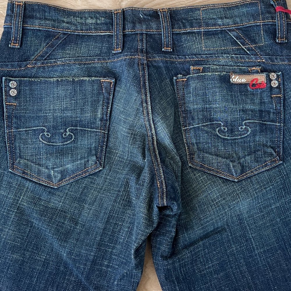 NWT Vintage Blue Cult The "Kate" Buttlifter Jeans, Size 29; 35 1/2" inse…